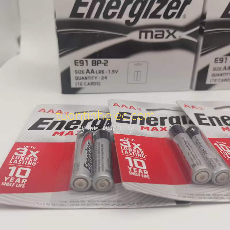 Pin AA / pin AAA Energiner vỉ 2 viên # pin
