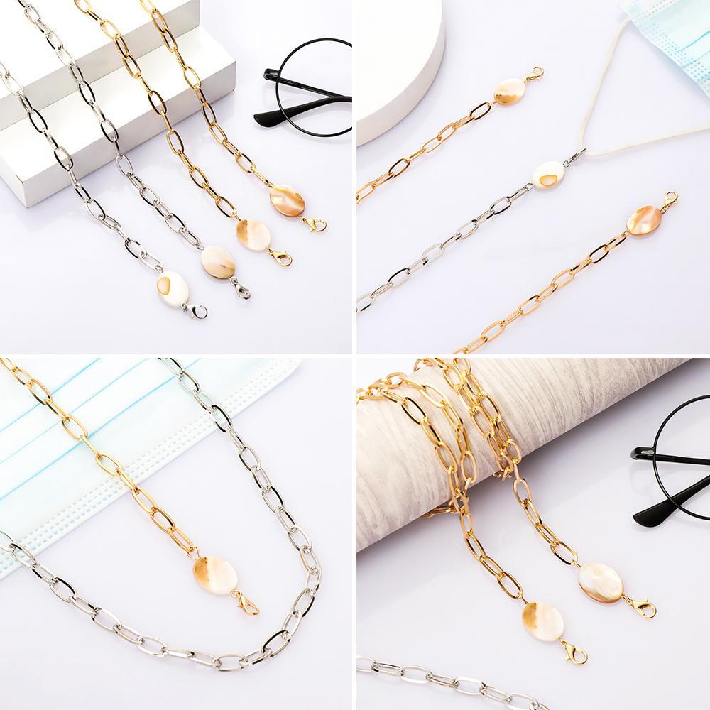 Dây Đeo Mắt Kính Bằng Vỏ Sò Chống Trượt Cho Nam &amp; Nữ