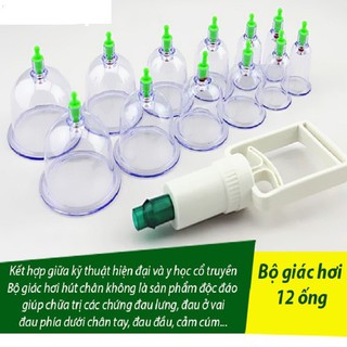 Bộ giác hơi không dùng lửa 12 ống