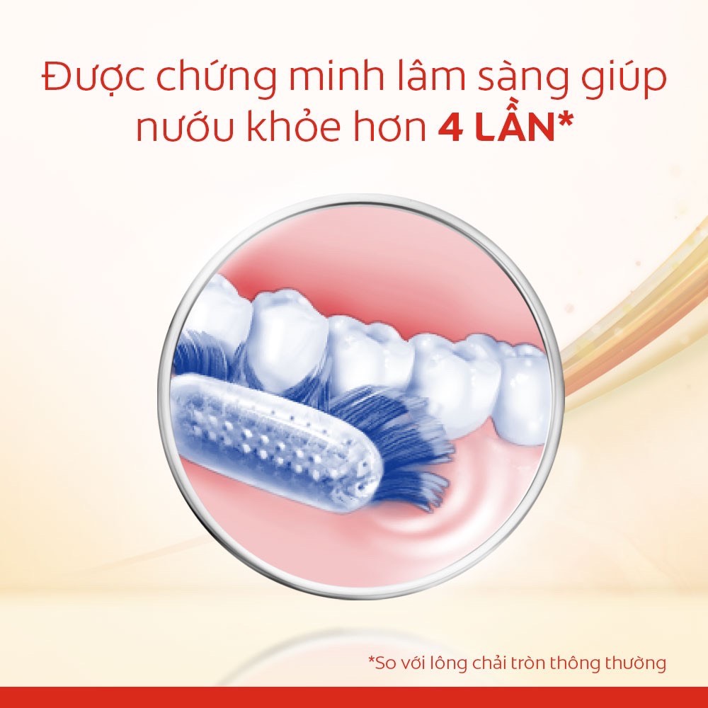 Bàn chải đánh răng Colgate Slimsoft Advanced lõi kép siêu mềm mảnh (Màu ngẫu nhiên)