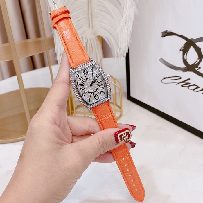 đồng hồ nữ đeo tay đẹp Franck muller cao cấp  dây da thời trang bảo hành 12 tháng -DHN 04 Frank muller | BigBuy360 - bigbuy360.vn
