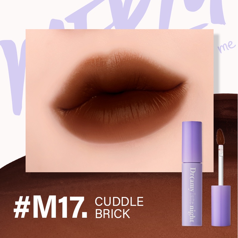 Set 3 Son Kem Lì Mịn Mượt, Lâu Trôi Merzy Dreamy Late Night Mellow Tint Set | BigBuy360 - bigbuy360.vn