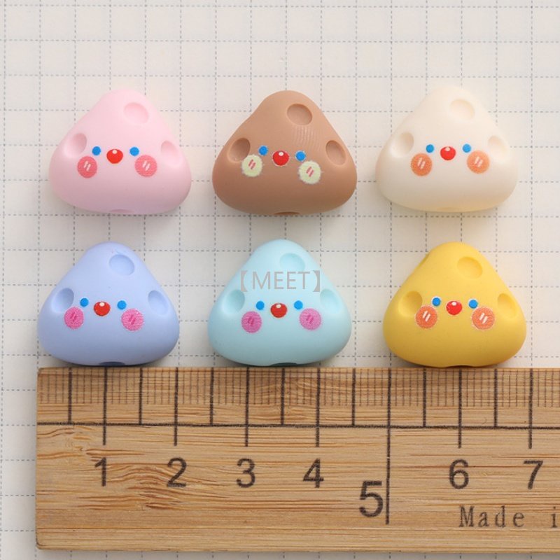 1 Mặt Dây Chuyền Hình Phô Mai Ba Chiều DIY Bằng Nhựa Resin Làm Trang Sức Thủ Công