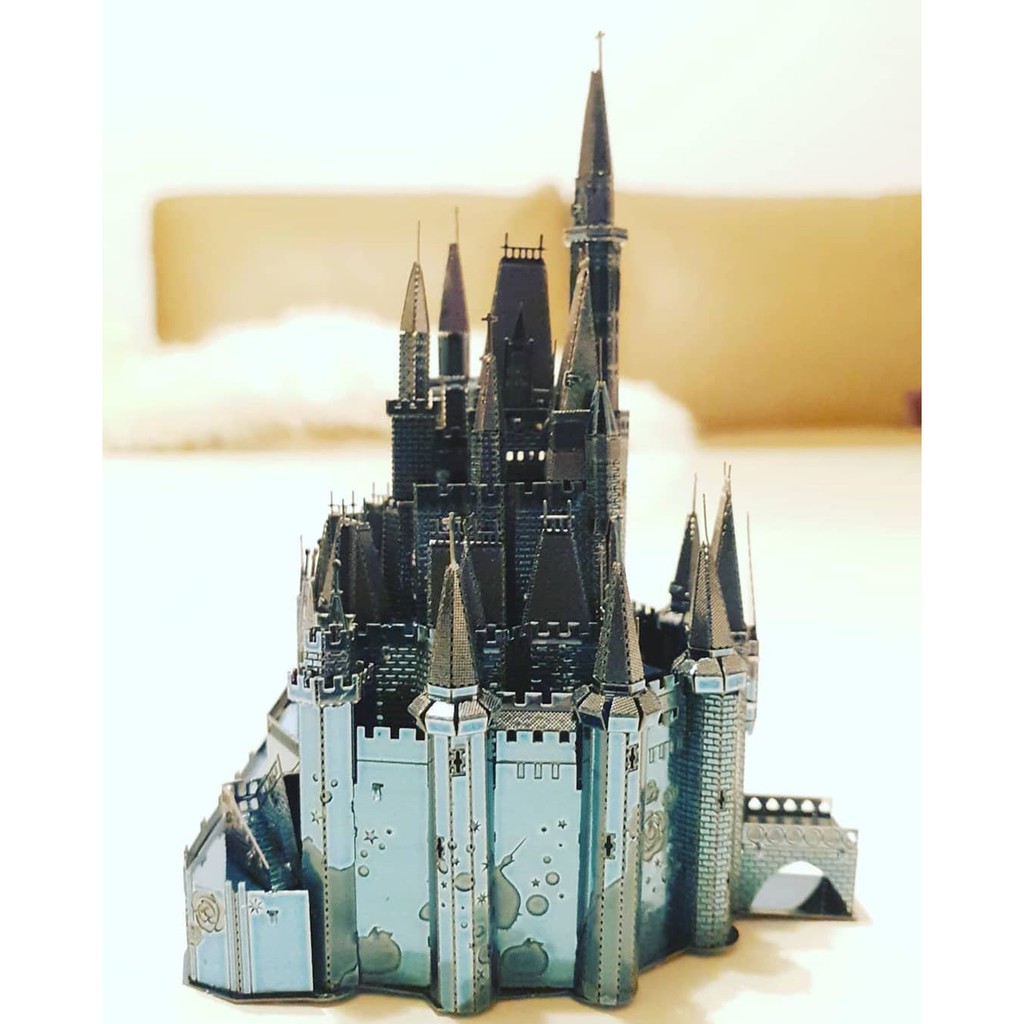Mô Hình Kim Loại Lắp Ráp 3D Metal Mosaic Lâu Đài Cinderella
