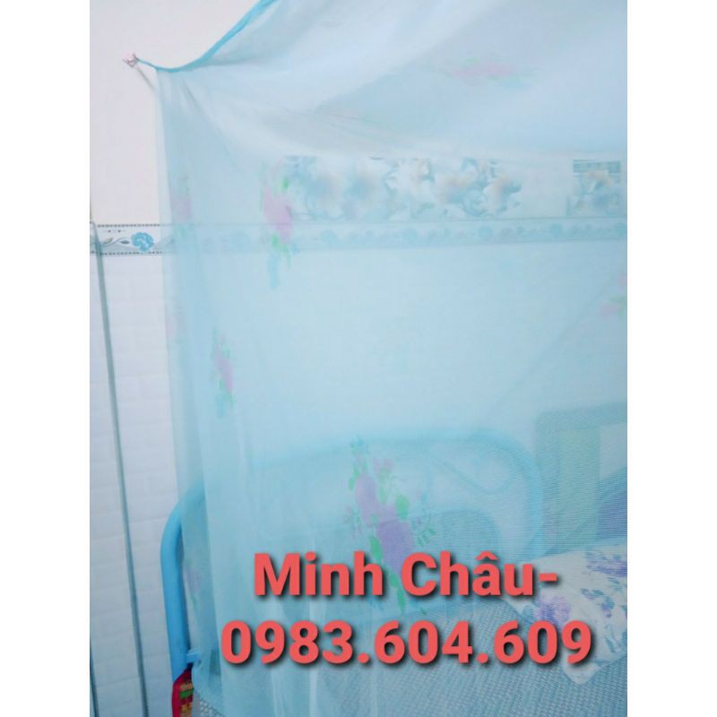 Mùng Voal Thái Lan ngang 4m x dài 2m [ảnh thật] [thoáng, đẹp, không bị nổ]