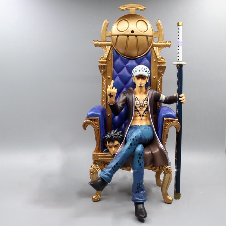 Đồ chơi mô hình nhân vật Bác Sĩ Tử Thần Trafalgar Law dáng ngồi trên sofa sau 2 năm trong phim One Piece