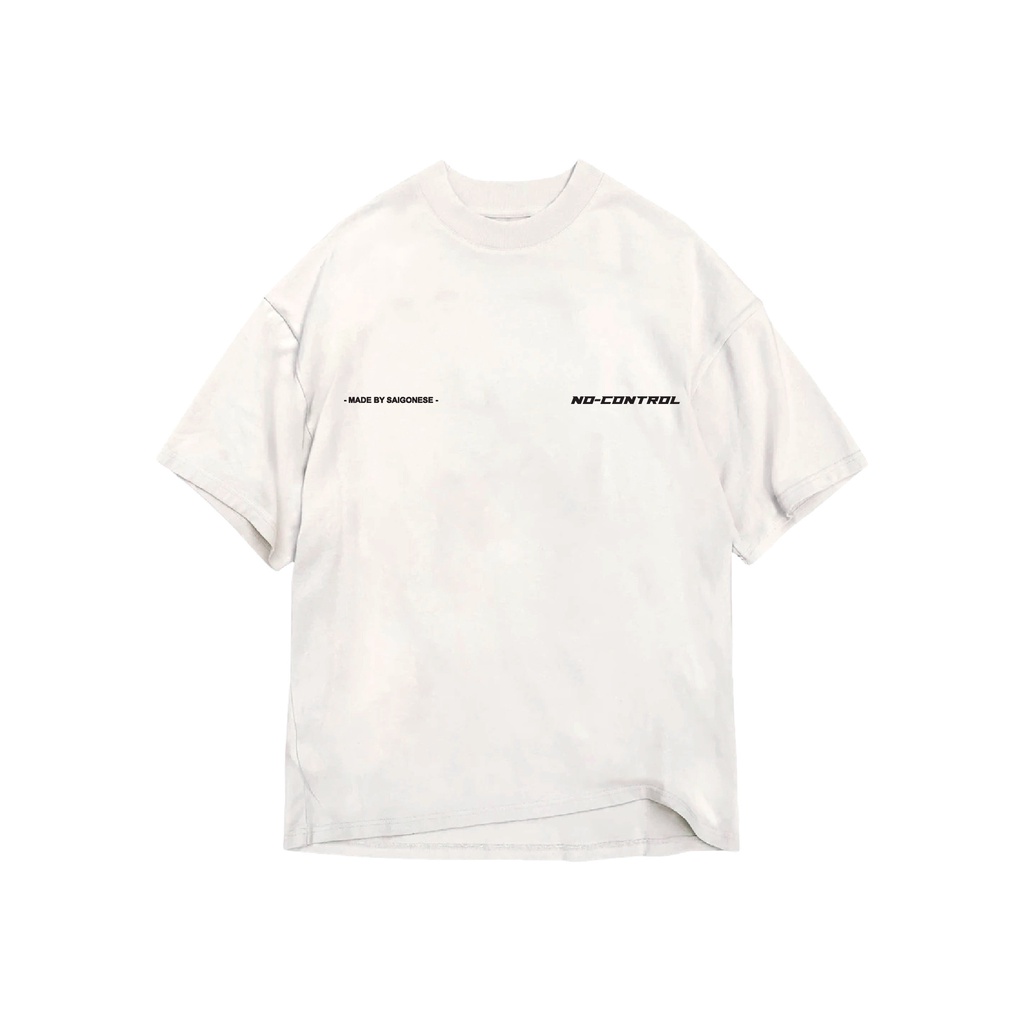 Áo thun No-Control Studio - BASIC MINI LOGO TEE (WHITE)