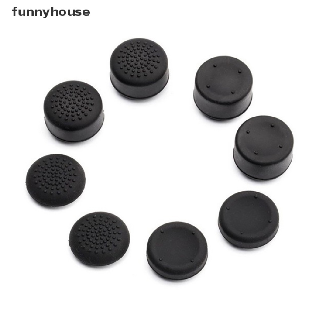 funnyhouse 8x Thumb Stick Grips Cover Game Controller Protective CapsFor PS4/Xbox 360 YHT