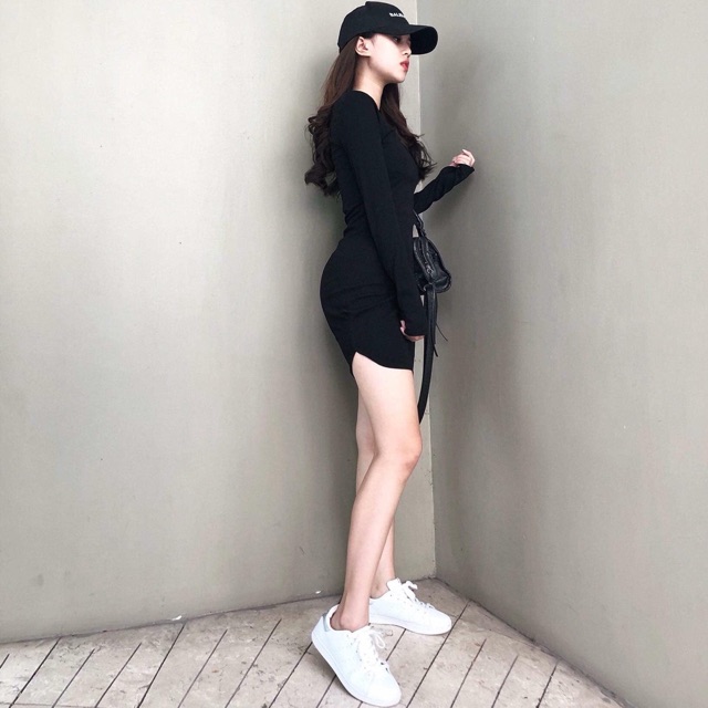 Váy body xỏ ngón