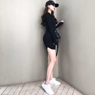 Váy body xỏ ngón