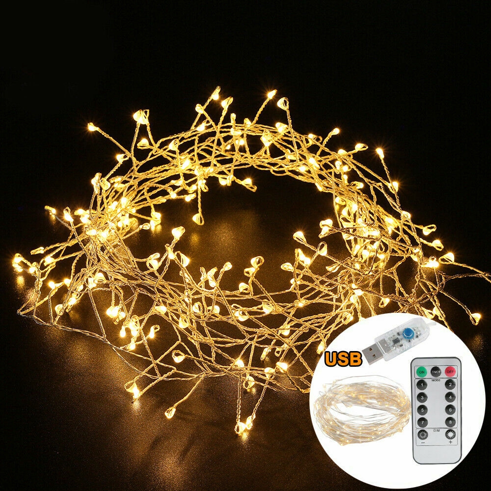 Dây đèn Led điều khiển từ xa chống thấm nước trang trí Giáng Sinh chất lượng cao