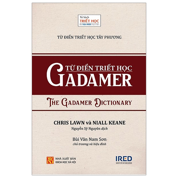 Sách - Từ Điển Triết Học Tây Phương - Từ Điển Triết Học Gadamer - The Gadamer Dictionary | BigBuy360 - bigbuy360.vn