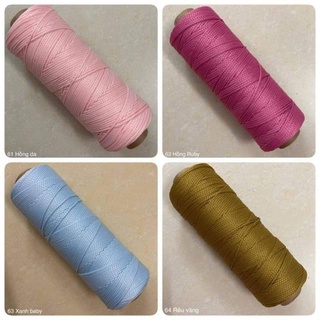 Sợi dệt ống trơn 2 mm (bảng màu 1)
