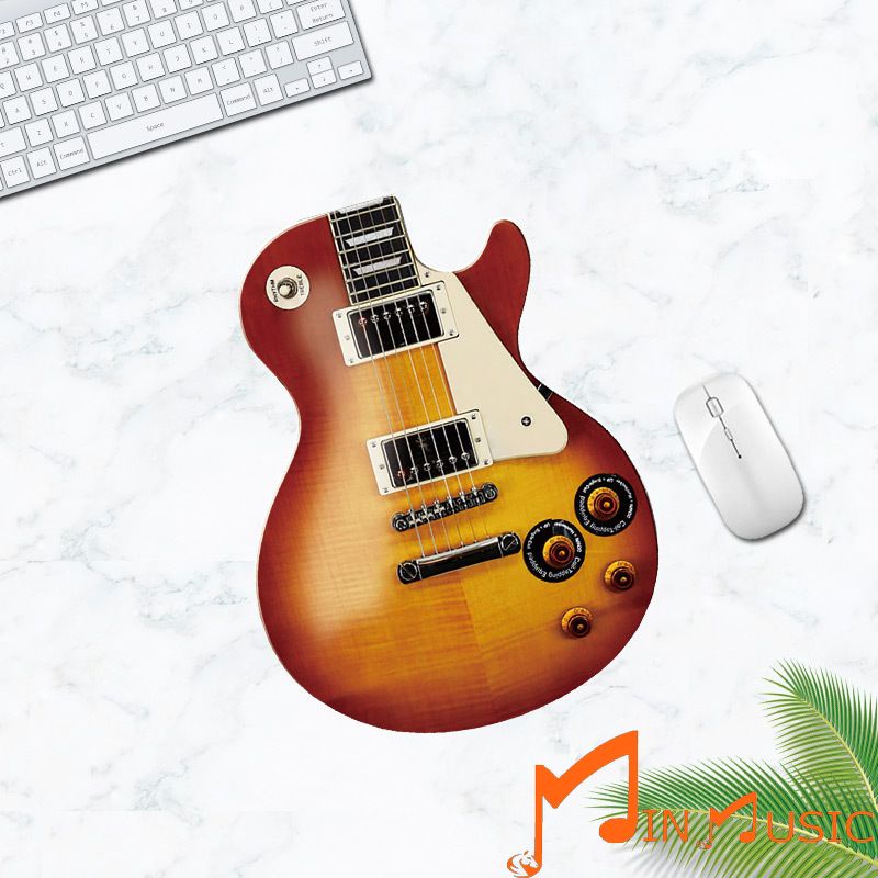 Miếng Lót Chuột, Pad Chuột Cỡ Lớn Chống Nước, Bàn Di Chuột hình Guitar độ dày 3 mm Mouse Pad Guitar