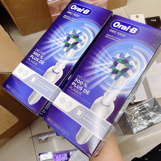 Bàn chải điện đánh răng Oral-B xuất sứ Đức - phân phối tại mỹ