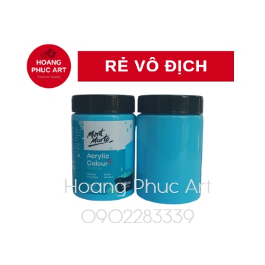 Màu acrylic Mont Marte 300ml - Màu chuyên dụng vẽ được mọi chất liệu