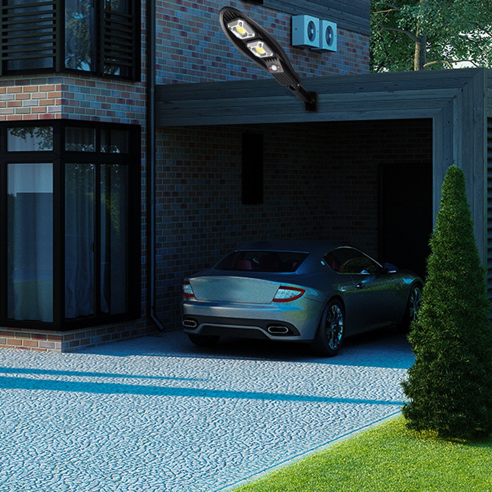 Đèn LED Năng Lượng Mặt Trời 500Watts Cảm Biến Chuyển Động Chống Nước Dùng Trang Trí Sân Vườn