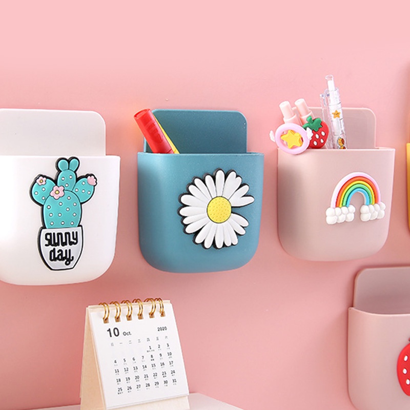 Hoạt Hình Giá Đựng Điều Khiển Từ Xa / Điện Thoại Gắn Tường Bằng Abs Tiện Dụng