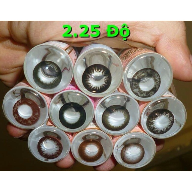 Lens 2.25 độ CÓ MÀU