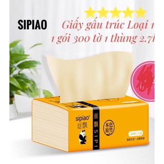 Giấy ăn gấu trúc, khăn giấy gấu trúc Sipiao (mẫu mới 300 tờ) Master Store