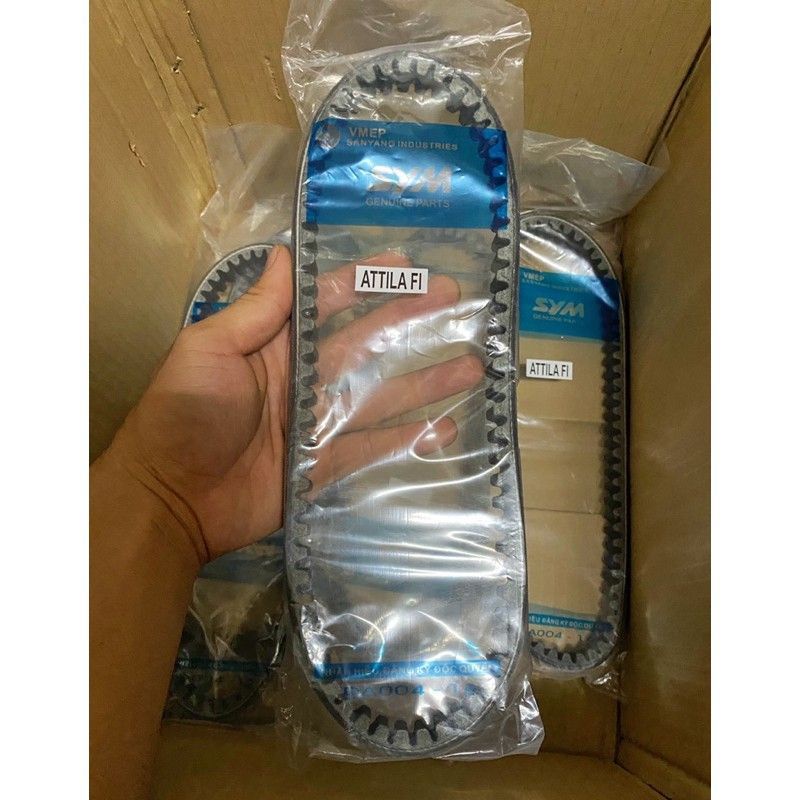 Dây đai cho Attila 110cc (curoa cho xe Atila các loại, Vitoria, Fi, xăng cơ, mã 23100 m92 9000, 23100 ad8 0001 SYM