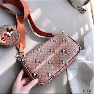 Túi đeo chéo nữ set 3 món full box
