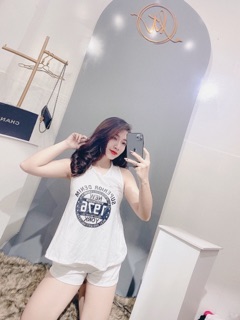 Đồ bộ ba lỗ chất thun giấy mặc mát