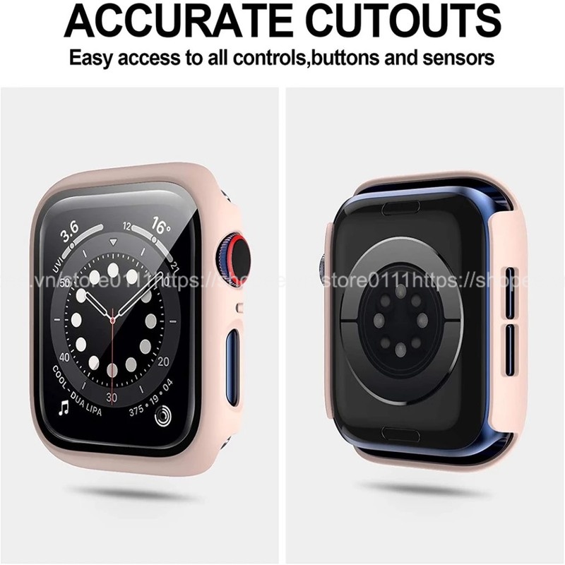 Ốp silicon dành cho Apple watch kích thước 38mm 40mm 41mm 42mm 44mm 45mm