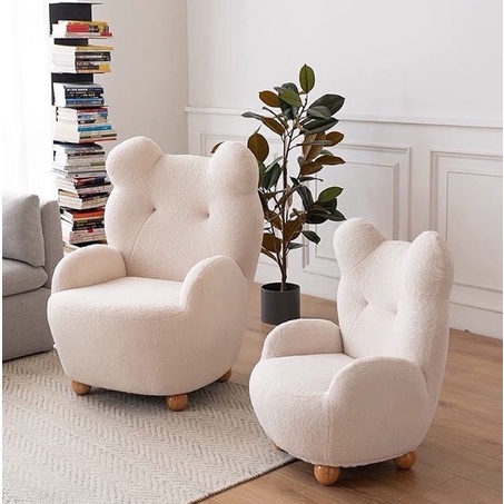 Ghế sofa gấu vải cừu cao cấp - Hàn Quốc