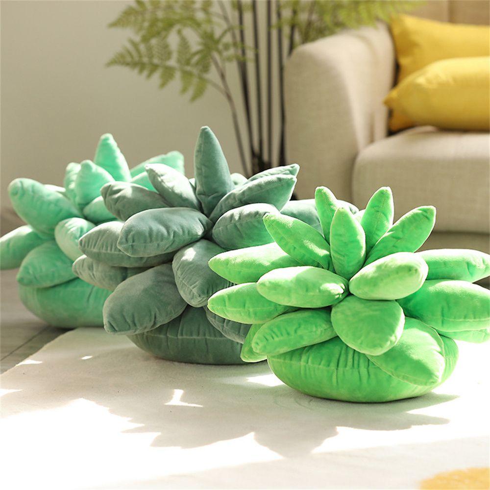 Gối Nhồi Bông Hình Chậu Cây 25 / 45CM REBUY1