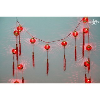 [LOẠI 1] Dây đèn pháo trang trí tết số 04