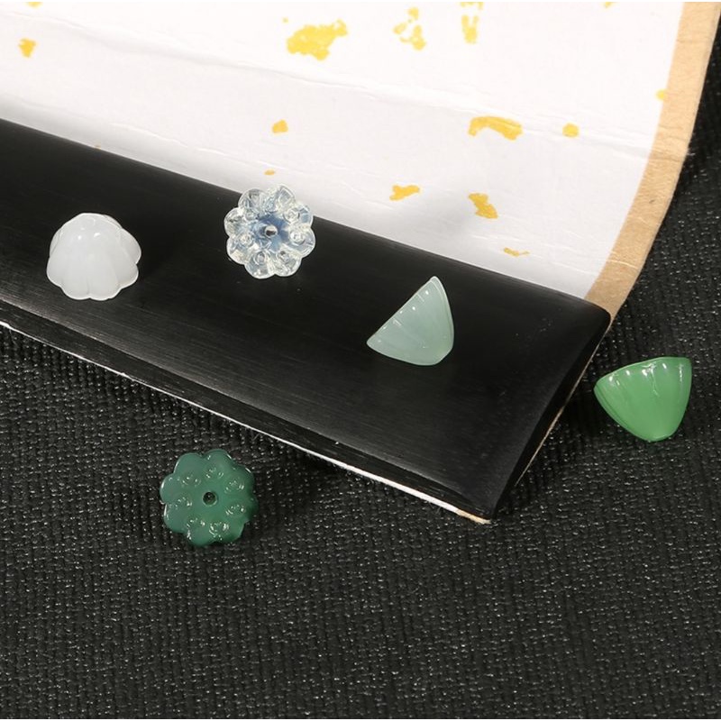 Set 10 đài sen 10mm - nguyên liệu làm trâm cài tóc thủ công handmade DIY