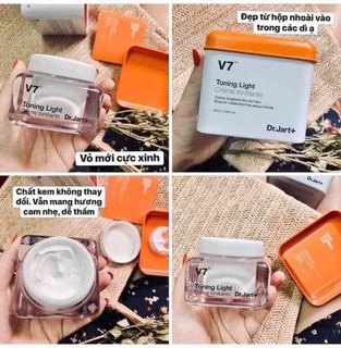 Kem Dưỡng Trắng V7 Tonging Light mini 15ml