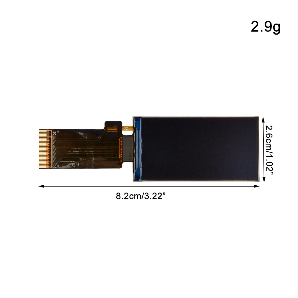 Chip trình điều khiển DIYMORE ST7789 30PIN màn hình LCD TFT 1.9Inch tự làm 170x320 3.3V