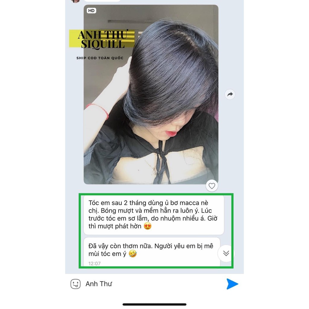 [siêu phục hồi] Mặt Nạ Ủ Tóc Bơ Macca SIQUILL | BigBuy360 - bigbuy360.vn