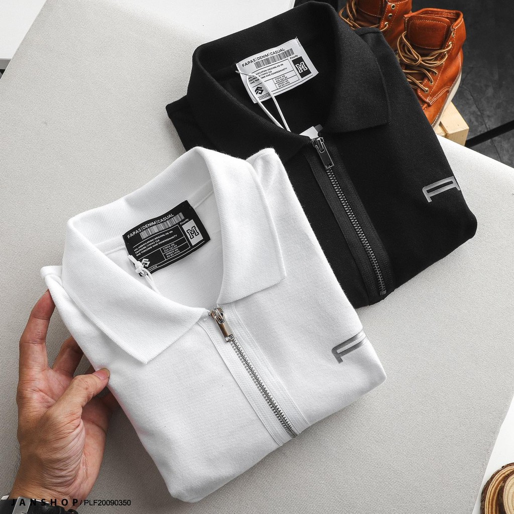 POLO FAPAS ZIP CỔ