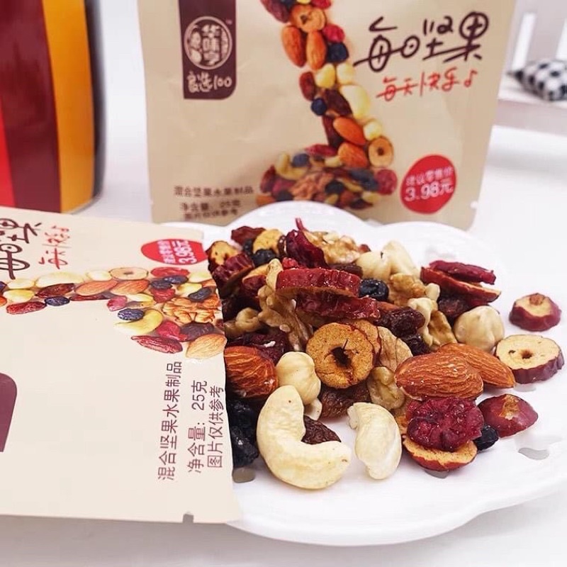 HẠT SẤY KHÔ CON SÓC GÓI NHỎ