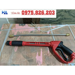 - súng rửa xe dành cho máy rửa xe công nghiệp - kèm thanh nối dài