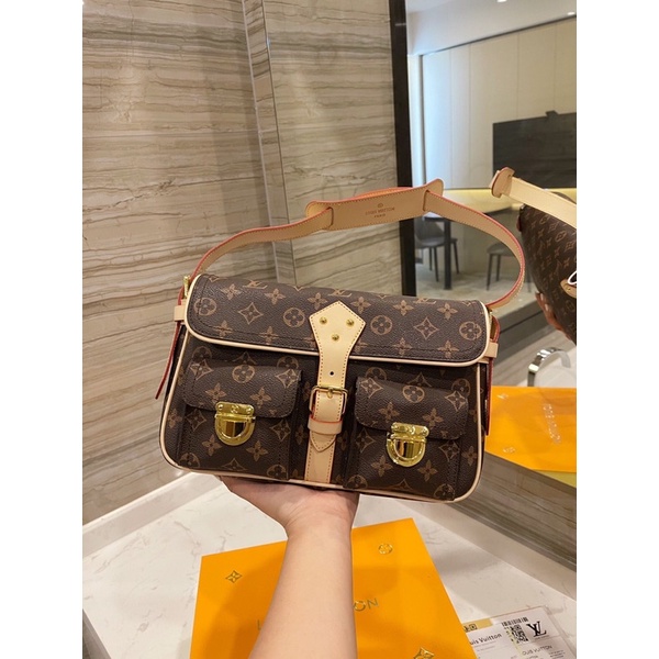 Túi xách nữ LV Hudson PM Shoulder Louis*Vuitton da thật cao cấp chuẩn Au nhập khẩu mới nhất 2021 fullbox