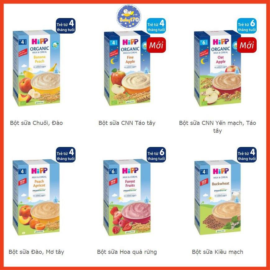 Bột ăn dặm HiPP 250g - Đủ vị
