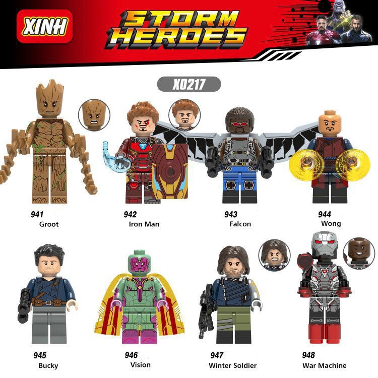 Bộ đồ chơi mô hình lego Avengers X0217