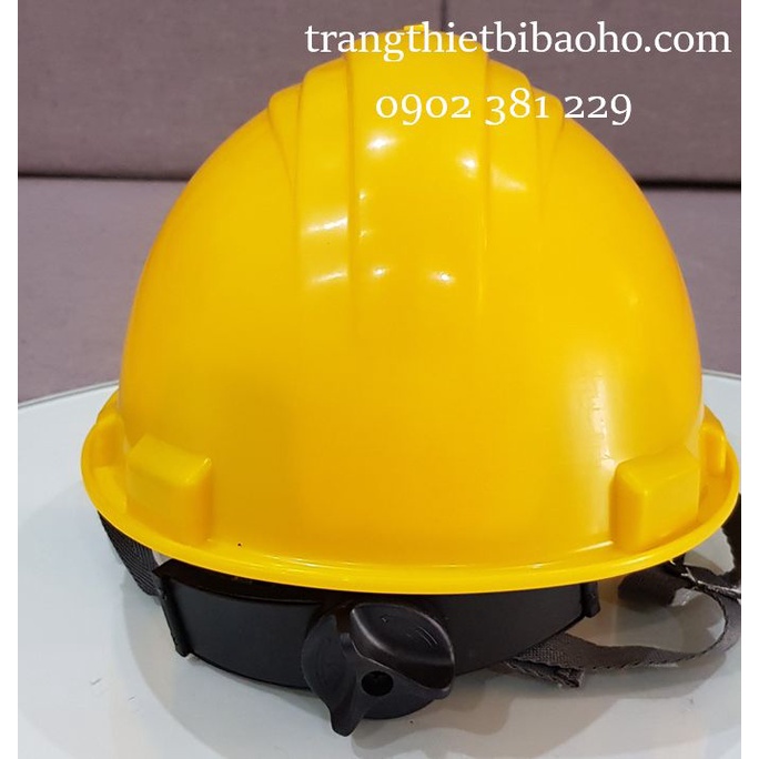 Nón bảo hộ lao động North màu vàng có xốp HDPE