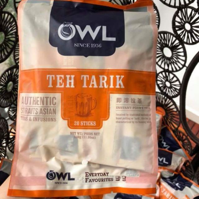 Trà Sữa Danh Tiếng Owl The Tarik 3in1 20gói x17gr