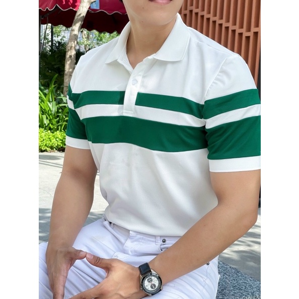 Áo Polo nam, áo thun nam cổ trụ mã CT66, vải poly cá sấu thoáng mát, mềm mịn