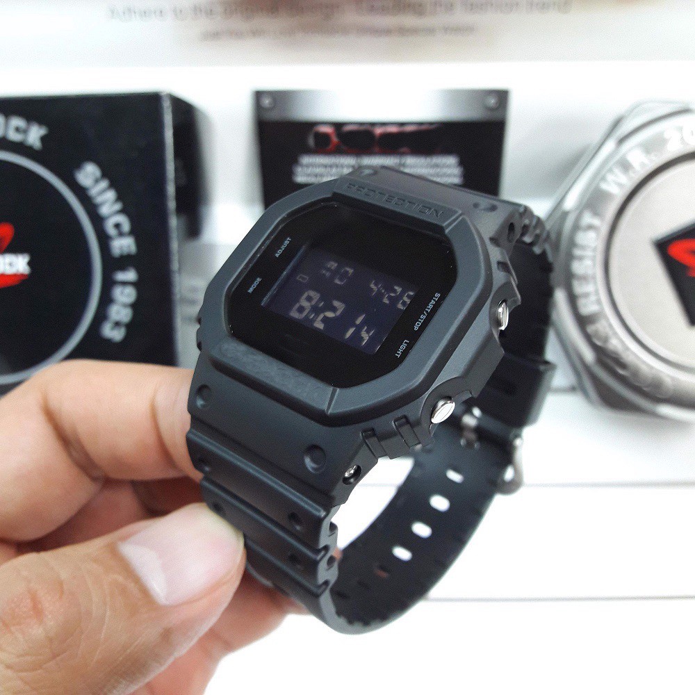 Đồng Hồ Điện Tử GS Dw 560 Vuông Cho Nam Và Nữ, Chống Nước, Chịu Va Đập Siêu Bền Cá Tính