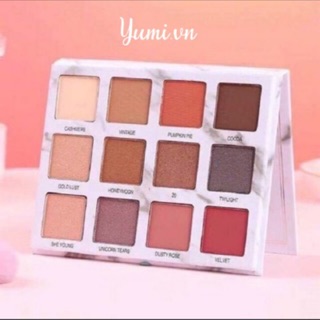 LAMEILA-Bảng phấn mắt Lameila 12 màu vỏ trắng hàng nội địa Trung