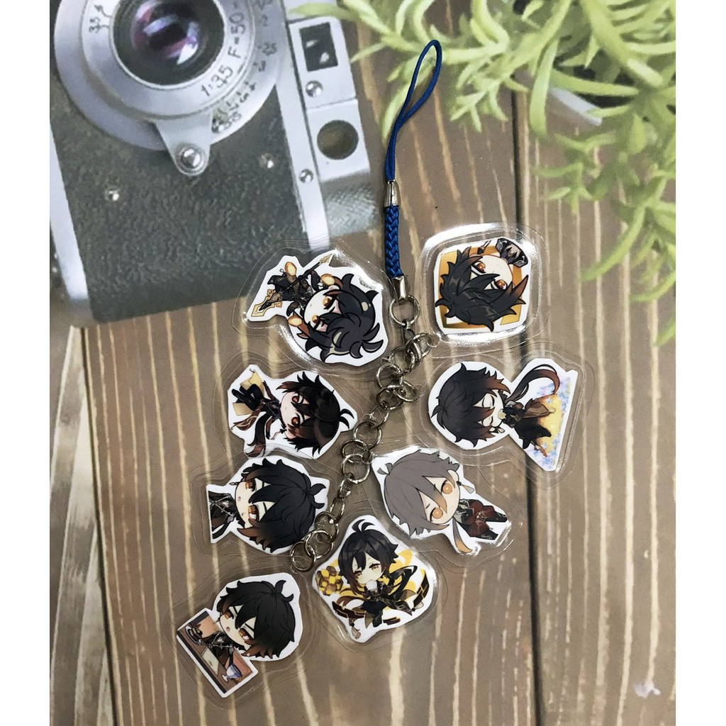 móc khóa dây zhongli genshin impact