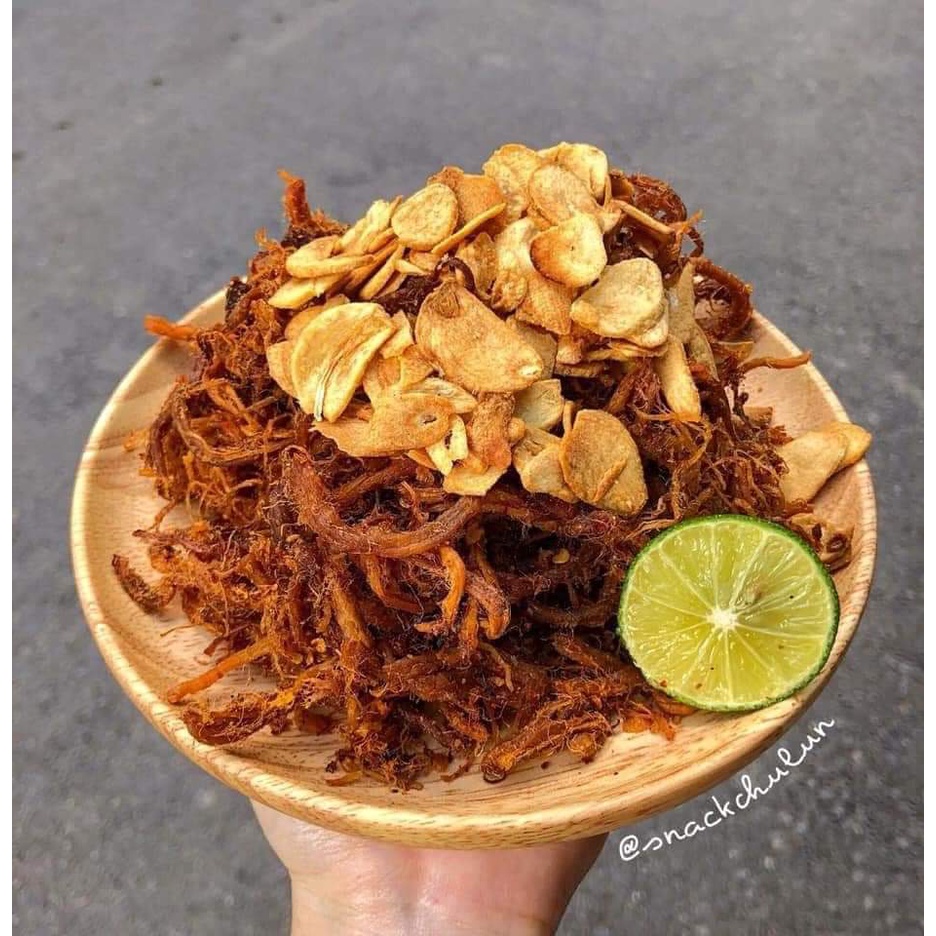 KHÔ HEO CHÁY TỎI LOẠI 1 thơm ngon  hũ pet 300gr | BigBuy360 - bigbuy360.vn