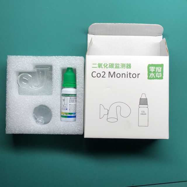 Bộ test nồng độ CO2 cho bể thuỷ sinh(phễu chứa và dung dịch)