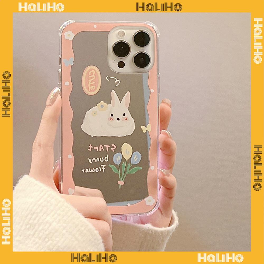 Ốp điện thoại acrylic mặt gương có túi khí chống sốc thích hợp cho iPhone 11 13 Pro Max 12 Pro Max 7 Plus x xr xs